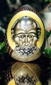 Пасхальное яйцо с образом Св. Николая, 1998